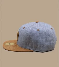 Snapback King Of The North Grey Brown -Chapeau Chic Soldes Boutique snapback king of the north grey brown 2