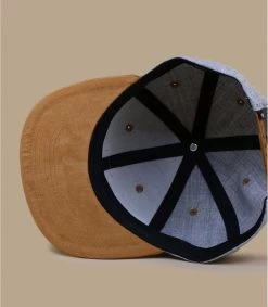 Snapback King Of The North Grey Brown -Chapeau Chic Soldes Boutique snapback king of the north grey brown 4