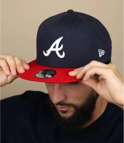 NEW ERA Snapback MLB Team Colour 950 Atlanta Braves