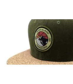 Snapback Mont Blanc Olive Cork -Chapeau Chic Soldes Boutique snapback mont blanc olive corkcasquette20chamonix
