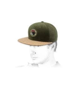 Snapback Mont Blanc Olive Cork