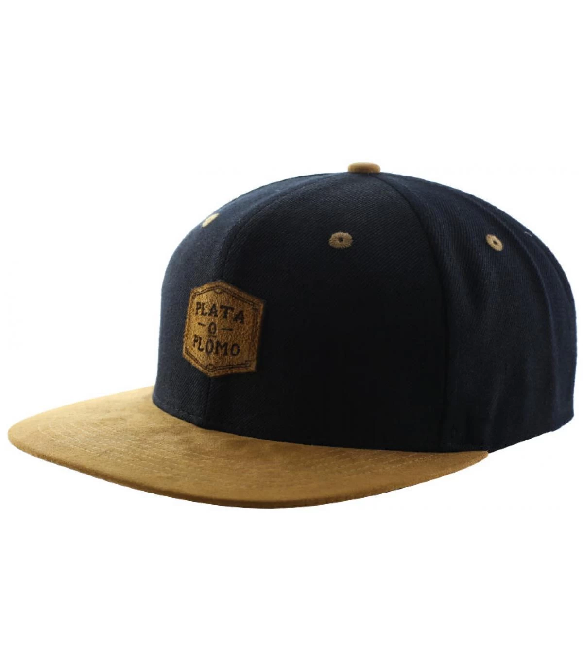 Snapback Plata O Plomo Black Suede 2 Snapback Plata O Plomo Black Suede – Image 2