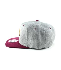 Snapback Powder Session Grey Burgundy -Chapeau Chic Soldes Boutique snapback powder session grey burgundyFirst20Track20snapback20Powder20grise