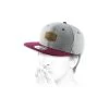 Snapback Powder Session Grey Burgundy