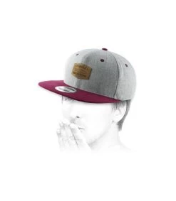 Snapback Powder Session Grey Burgundy