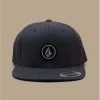 Volcom Snapback Quarter Twill Charcoal Heather