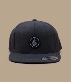 Volcom Snapback Quarter Twill Charcoal Heather