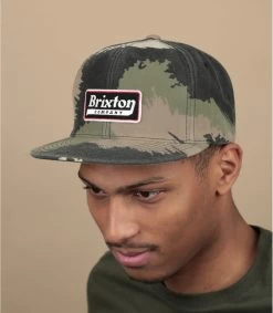 Brixton Steadfast Snapback Camo