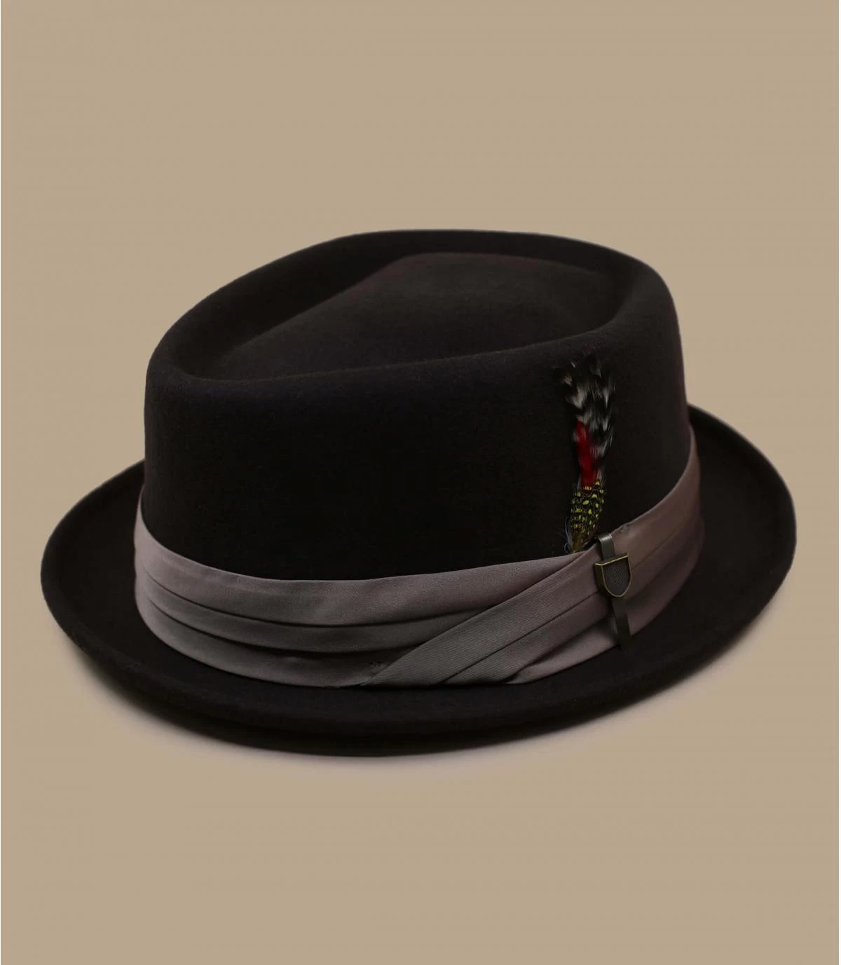 Brixton Stout Pork Pie Brown Bronze 2 Brixton Stout Pork Pie Brown Bronze – Image 2