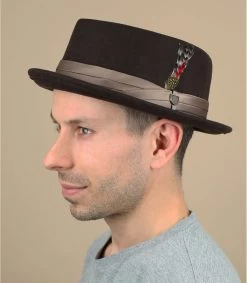 Brixton Stout Pork Pie Brown Bronze