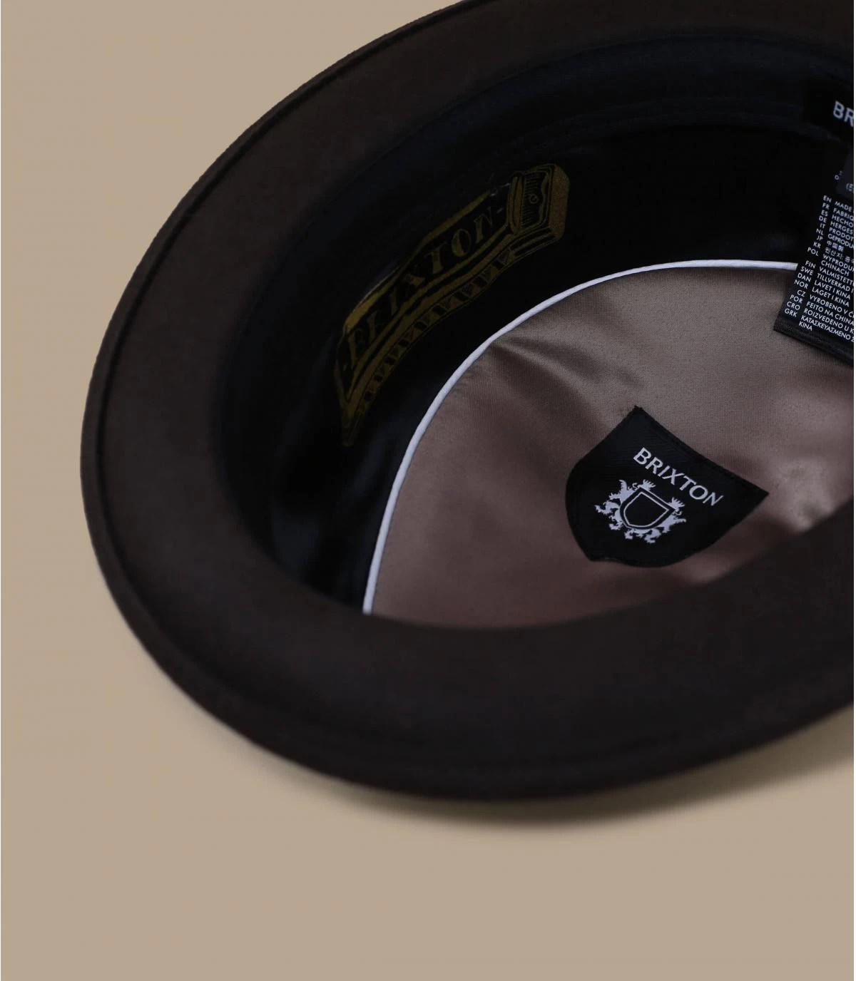 Brixton Stout Pork Pie Brown Bronze 4 Brixton Stout Pork Pie Brown Bronze – Image 4