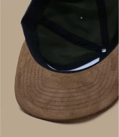 Reell Suede Cap Dark Olive -Chapeau Chic Soldes Boutique suede cap dark olive 5