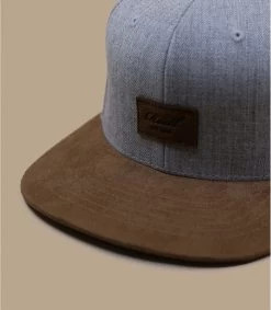 Reell Suede Cap Heather Light Grey -Chapeau Chic Soldes Boutique suede cap heather light grey 2