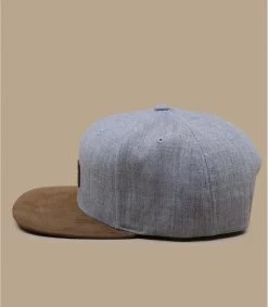Reell Suede Cap Heather Light Grey -Chapeau Chic Soldes Boutique suede cap heather light grey 3
