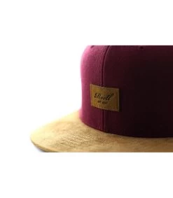 Reell Suede Cap Maroon -Chapeau Chic Soldes Boutique suede cap maroonsnapback20bordeaux20suede20Reell