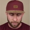 Reell Suede Cap Maroon