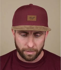 Reell Suede Cap Maroon