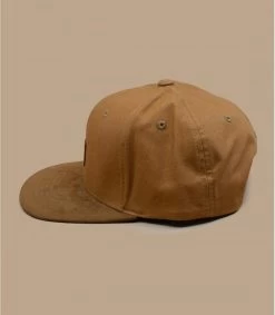 Reell Suede Cap Ocre Brown -Chapeau Chic Soldes Boutique suede cap ocre brownReell20casquette20Reell20beige20suede