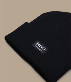 Tessy Cuff Beanie Black -Chapeau Chic Soldes Boutique tessy cuff beanie black 2