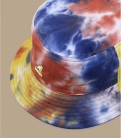 Kangol Tie Dye Bucket Golden Palm -Chapeau Chic Soldes Boutique tie dye bucket golden palm 2