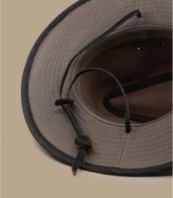 Stetson Traveller Cotton Brown -Chapeau Chic Soldes Boutique traveller cotton brown 2