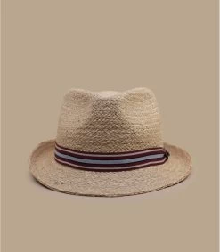Stetson Trilby Raffia Natural -Chapeau Chic Soldes Boutique trilby raffia natural 2