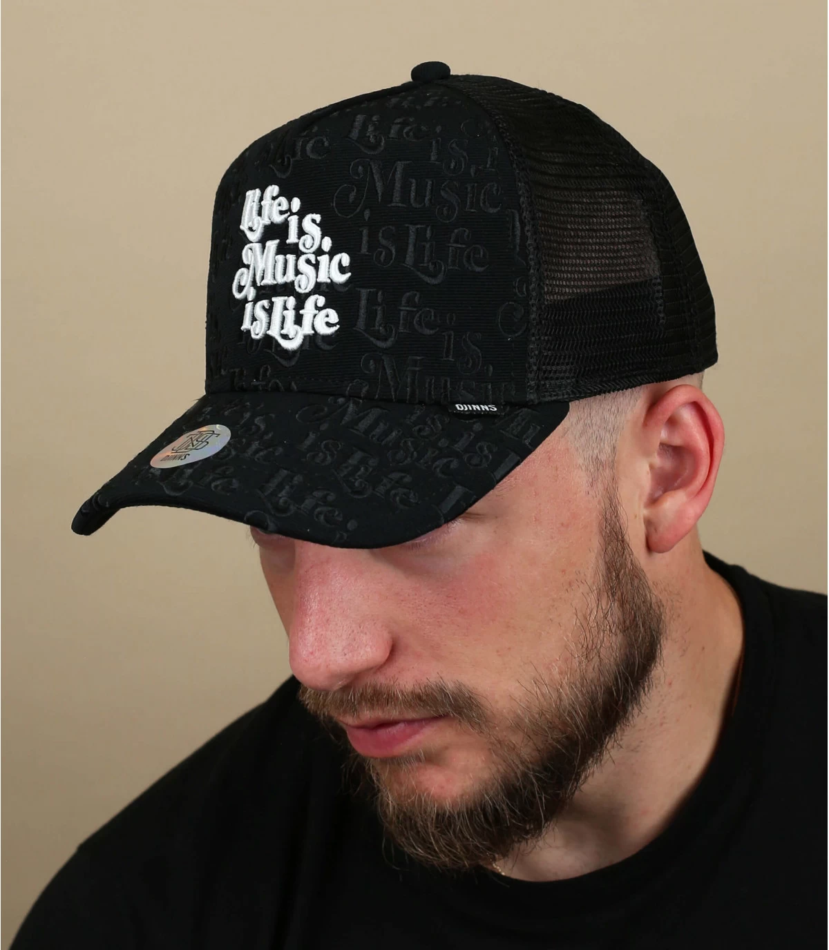 Trucker 1O1 Music Is Life Black 1 Trucker 1O1 Music Is Life Black