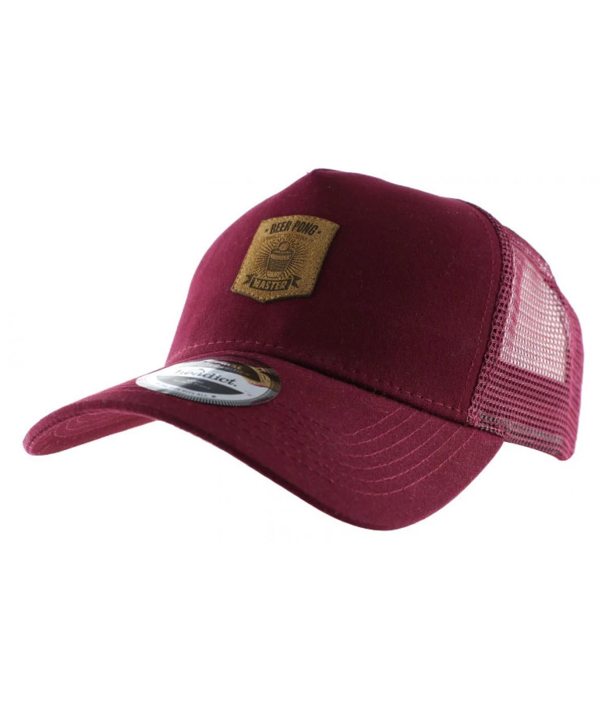 Trucker Beer Pong Burgundy 2 Trucker Beer Pong Burgundy – Image 2