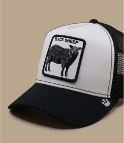 Trucker Black Sheep -Chapeau Chic Soldes Boutique trucker black sheep 2