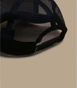 Trucker Blank Chambray Beige Black Brown Suede -Chapeau Chic Soldes Boutique trucker blank chambray beige black brown suede 2