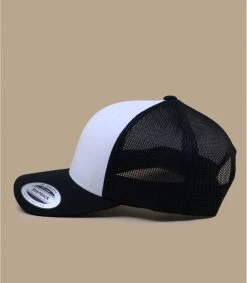 Trucker Blank White Black -Chapeau Chic Soldes Boutique trucker blank white black 3