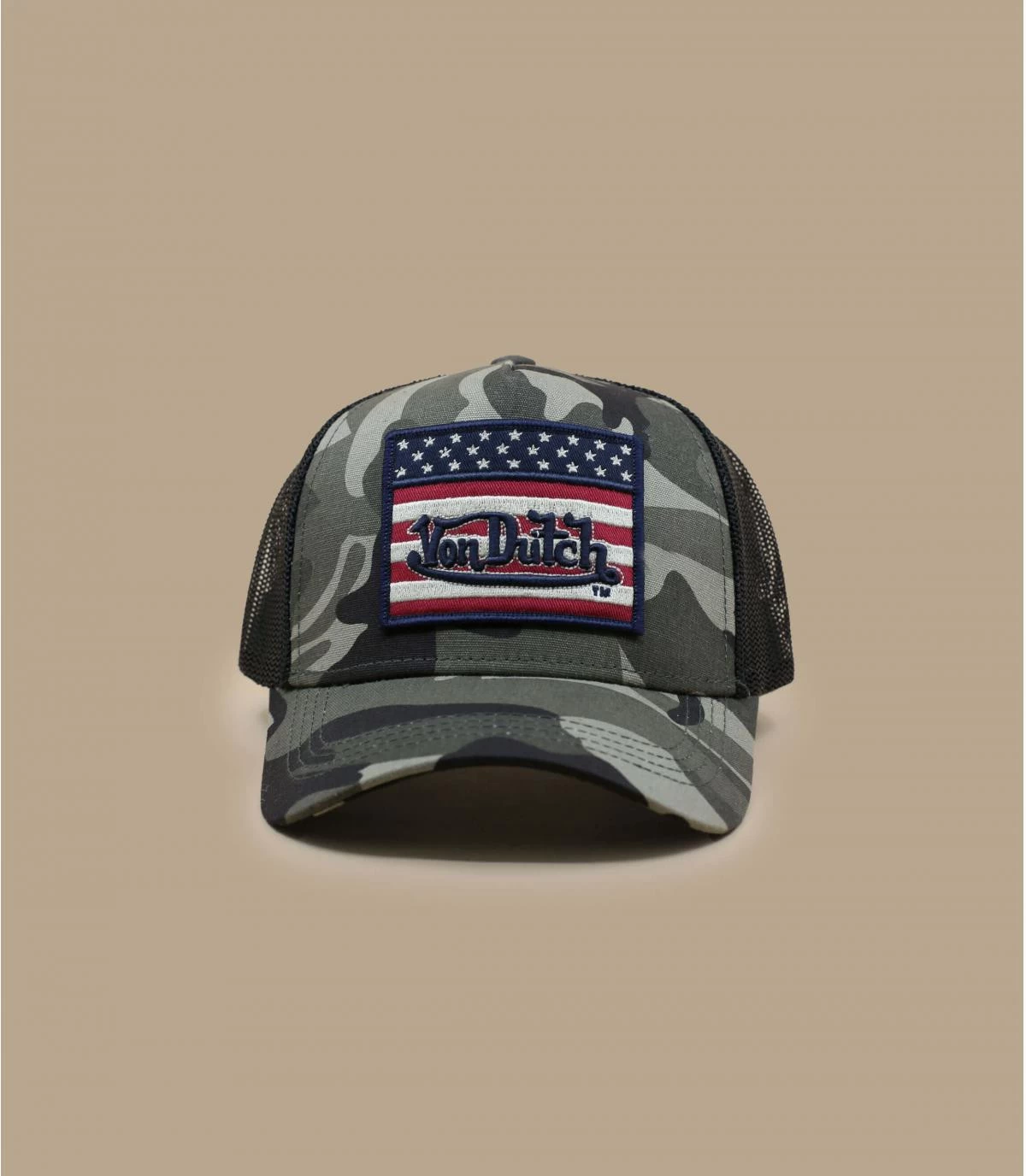 Von Dutch Trucker Camo Flag 2 Von Dutch Trucker Camo Flag – Image 2