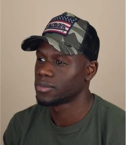 Von Dutch Trucker Camo Flag