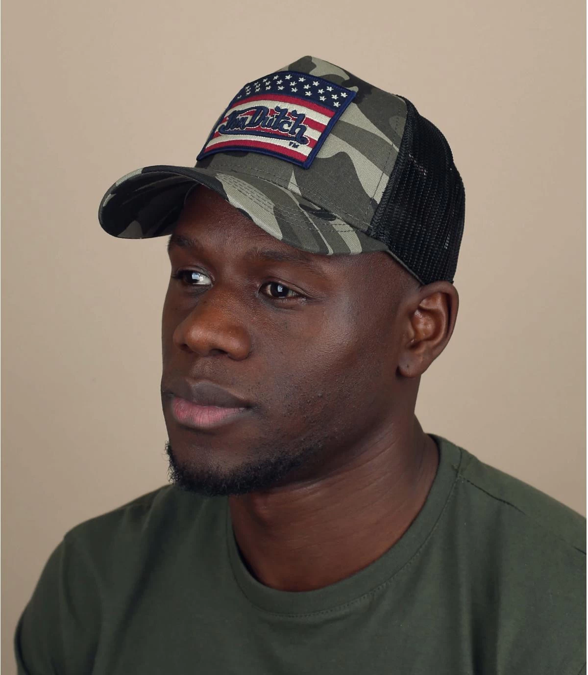 Von Dutch Trucker Camo Flag 1 Von Dutch Trucker Camo Flag