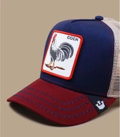 Trucker Cock Prideful Navy Burgundy 8 Trucker Cock Prideful Navy Burgundy -Chapeau Chic Soldes Boutique trucker cock prideful black burgundy 2