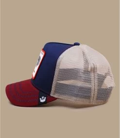 Trucker Cock Prideful Navy Burgundy 9 Trucker Cock Prideful Navy Burgundy -Chapeau Chic Soldes Boutique trucker cock prideful black burgundy 3