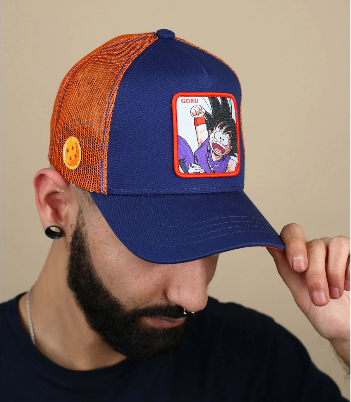 Capslab Trucker Dragon Ball Goku 1 Capslab Trucker Dragon Ball Goku