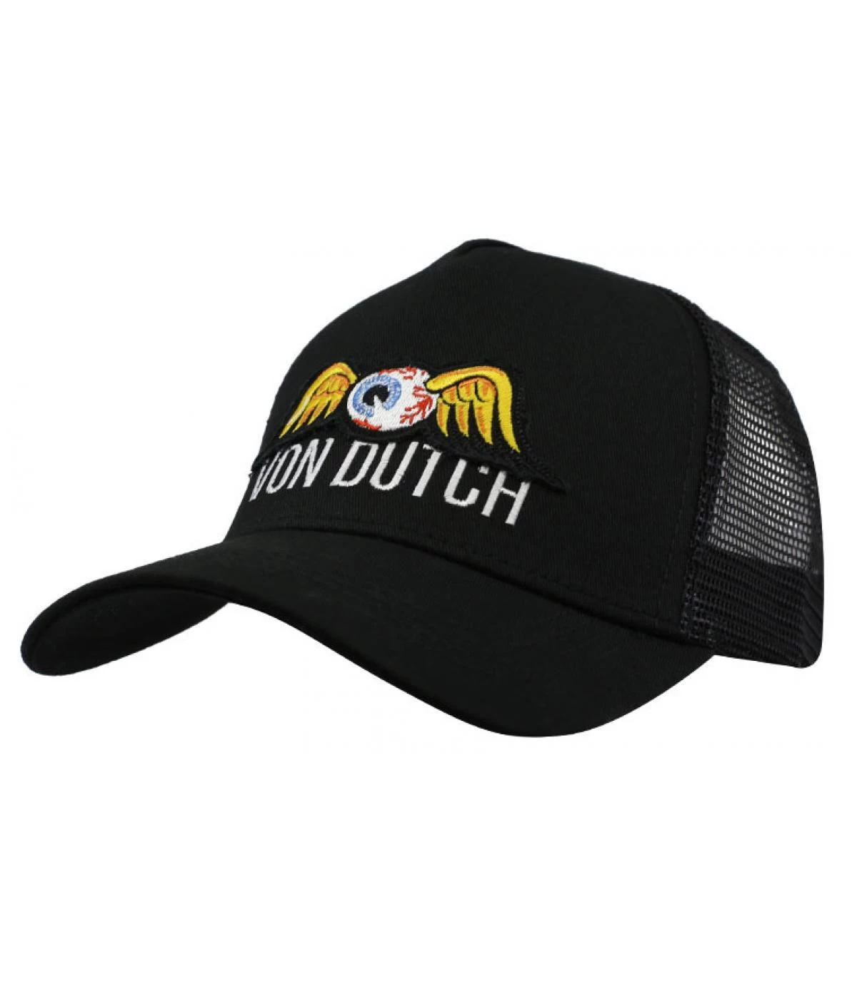 Von Dutch Trucker Eye Patch Black 2 Von Dutch Trucker Eye Patch Black – Image 2