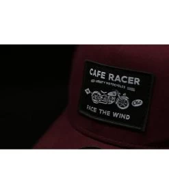 Trucker Face The Wind -Chapeau Chic Soldes Boutique trucker face the windtrucker20Cafe20Racer20bordeaux