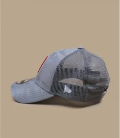 NEW ERA Trucker Home Field Boston Gray -Chapeau Chic Soldes Boutique trucker home field boston gray 2