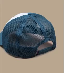 Patagonia Trucker P6 Lo Pro White Wavy Blue -Chapeau Chic Soldes Boutique trucker p6 lo pro white wavy blue 4