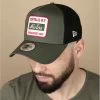 NEW ERA Trucker State Patch Olive