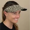 Seeberger Visor Leo Print Sand