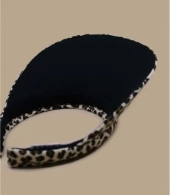 Seeberger Visor Leo Print Sand -Chapeau Chic Soldes Boutique visor leo print sand 4