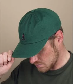 Kangol Washed Baseball Algae