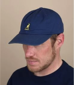 Kangol Washed Baseball Navy